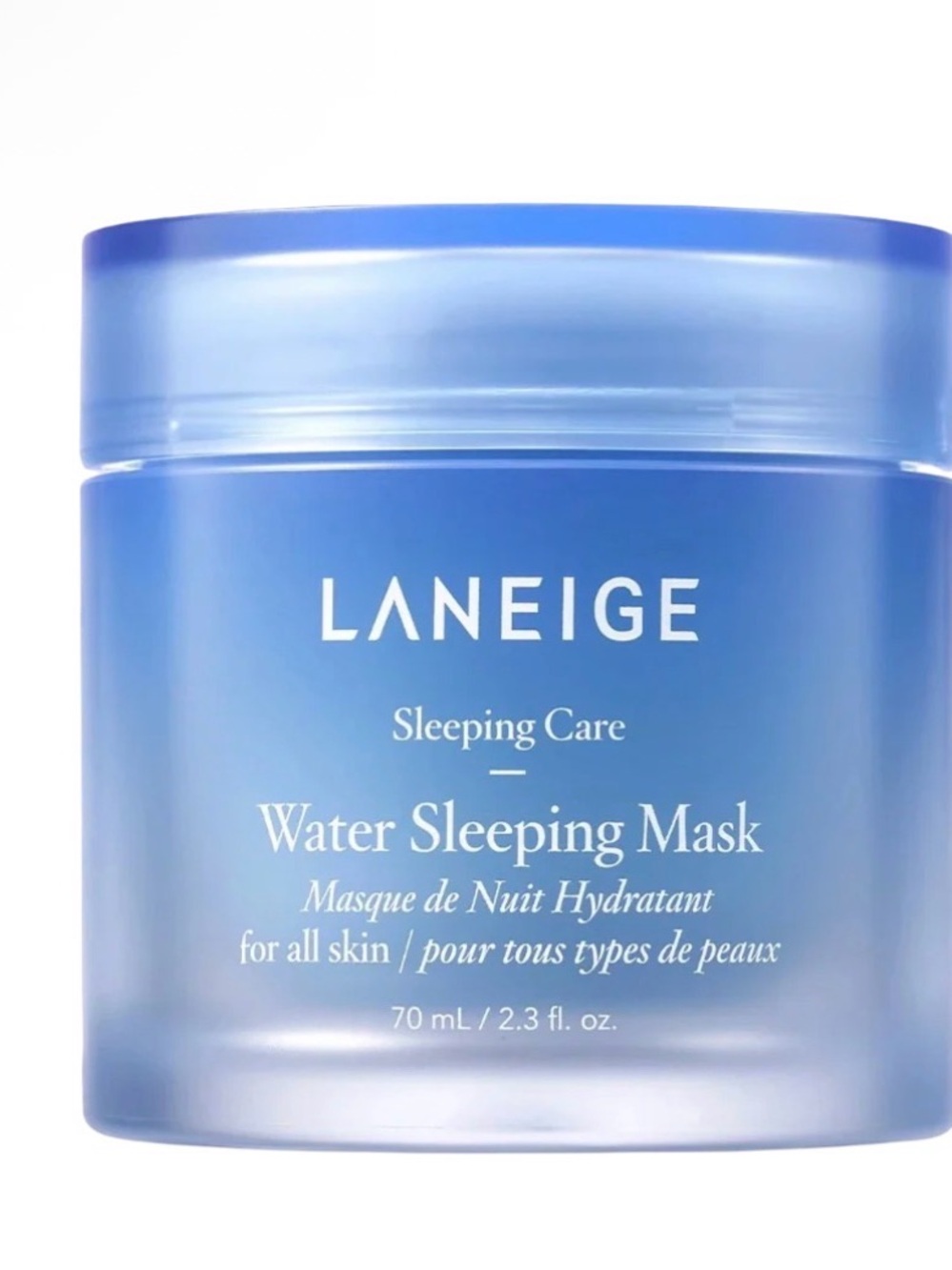 LANEIGE Blue Water Sleeping Mask - Overnight Hydration Gel